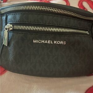 Michael Kors Black Belt Bag for Men